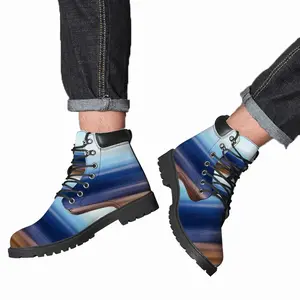 Men Landscape #011 Mid Top Boots