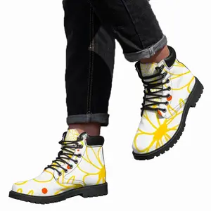 Men Spring Mid Top Boots