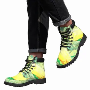 Men Suspension Mid Top Boots