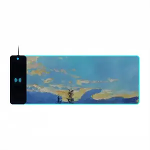 Sunset Keyboard Mouse Pad (Wireless Charging)