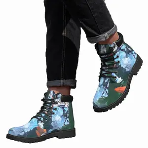 Men Pair Mid Top Boots