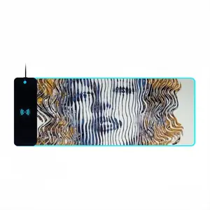 The Revealed Life Of Marylin Monroe Keyboard Mouse Pad (Wireless Charging)