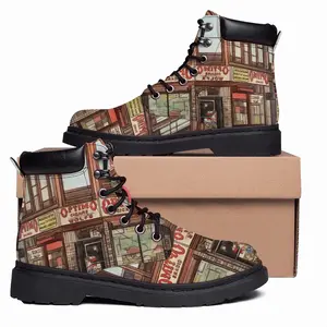 Men Optimo Cigars New York City Mid Top Boots