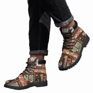 Men Optimo Cigars New York City Mid Top Boots