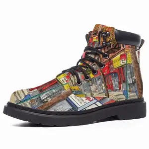 Men Buster Brown Shoe Store New York City Mid Top Boots