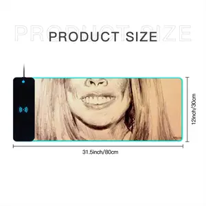 Wendy Williams Keyboard Mouse Pad (Wireless Charging)