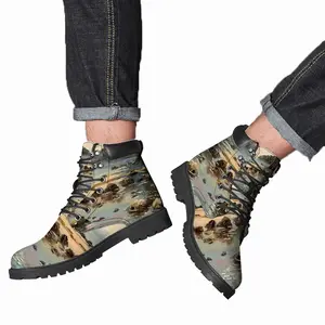 Men Famous Cliff Of The Black Sea Mid Top Boots