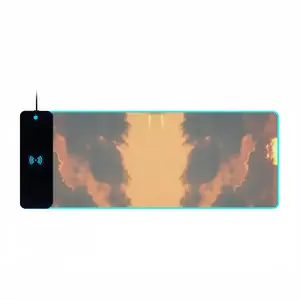 Bermuda Dragon Sunset Keyboard Mouse Pad (Wireless Charging)