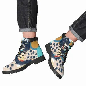 Men Impressionist Mid Top Boots