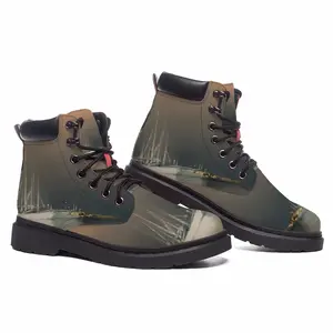 Men The Sailboats Mid Top Boots