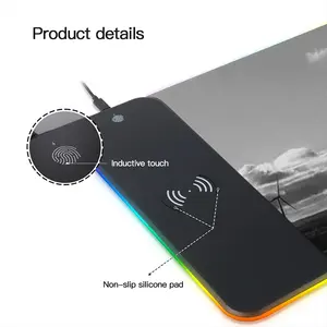 Far North Wind Turbine Keyboard Mouse Pad (Wireless Charging)