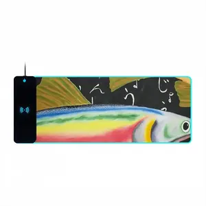 Trout Dharma Keyboard Mouse Pad (Wireless Charging)