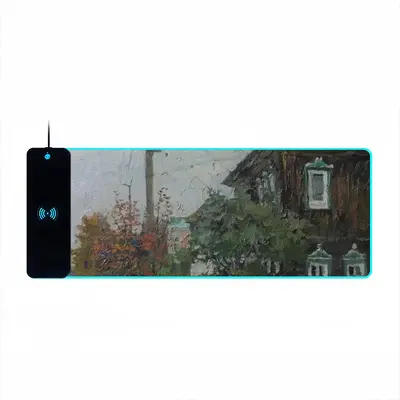 Autumn In Krasnoe On The Volga Keyboard Mouse Pad (Wireless Charging)