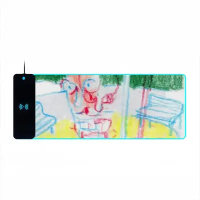 Everyday Micro-Scenes 004 Keyboard Mouse Pad (Wireless Charging)