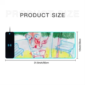 Everyday Micro-Scenes 004 Keyboard Mouse Pad (Wireless Charging)