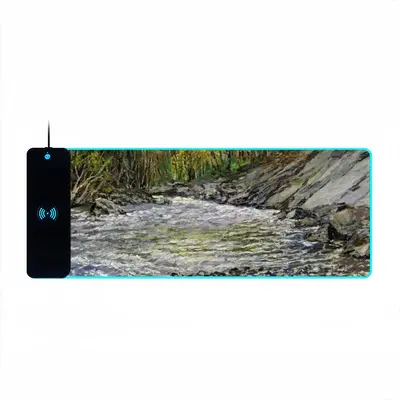 White River Canyon Keyboard Mouse Pad (Wireless Charging)