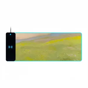 Flower Field Keyboard Mouse Pad (Wireless Charging)