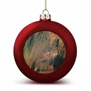 Bronze Abstraction Christmas Ball (Small)