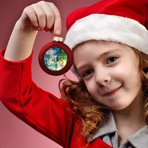 Boy With Bird Christmas Ball (Small)