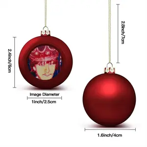 Portrait Of Chris Christmas Ball (Small)