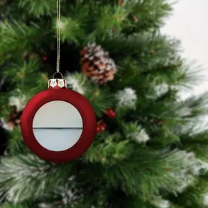 Charcoal White No 1 Series 4 Christmas Ball (Small)