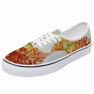 Men Autumn Flower Low Top Shoes (Foam)