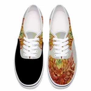 Men Autumn Flower Low Top Shoes (Foam)