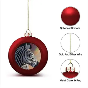 Dreamy Zebra Christmas Ball (Small)