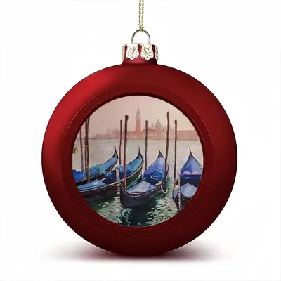 Venetian Gondolas Christmas Ball (Small)