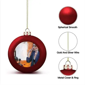 What Is The Woman Thinking Christmas Ball (Small)