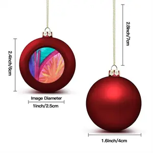 Colorful Straws Christmas Ball (Small)