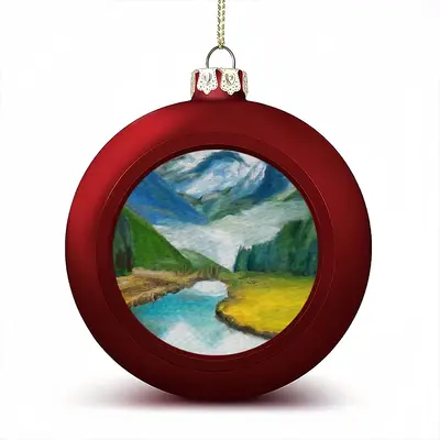 Beauty Of Lake Christmas Ball (Small)