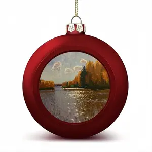 Autumn On Volga Christmas Ball (Small)