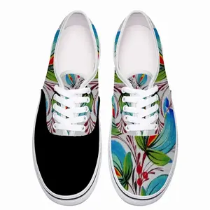 Men Blue Sky Flower Low Top Shoes (Foam)