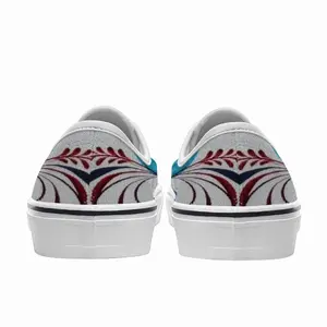 Men Blue Sky Flower Low Top Shoes (Foam)