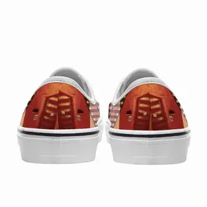 Men Red & Yellow Low Top Shoes (Foam)