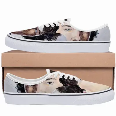 Men A Portrait Of Benedict Cumberbatch Low Top Shoes (Foam)