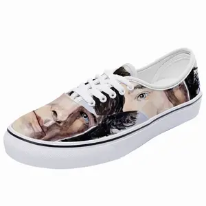 Men A Portrait Of Benedict Cumberbatch Low Top Shoes (Foam)