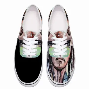 Men Johnny Depp Jack Sparrow Low Top Shoes (Foam)