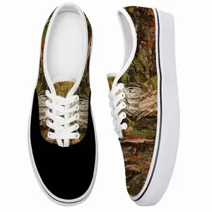 Men Autumn Waterfall Impasto Low Top Shoes (Foam)