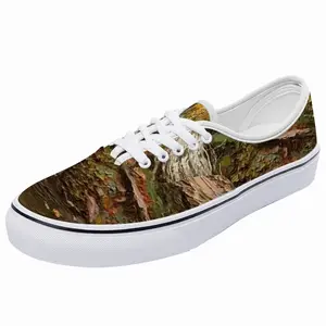 Men Autumn Waterfall Impasto Low Top Shoes (Foam)