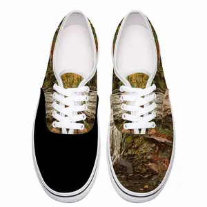 Men Autumn Waterfall Impasto Low Top Shoes (Foam)