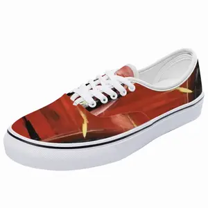 Men Porsche Red Crash Low Top Shoes (Foam)