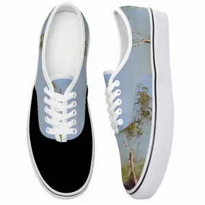 Men White Gum Trees Low Top Shoes (Foam)