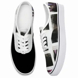 Men Printed Press Low Top Shoes (Foam)