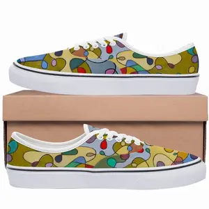 Men Colour Pattern Low Top Shoes (Foam)