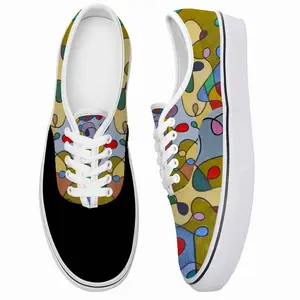 Men Colour Pattern Low Top Shoes (Foam)