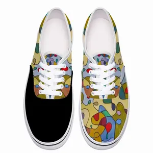 Men Colour Pattern Low Top Shoes (Foam)