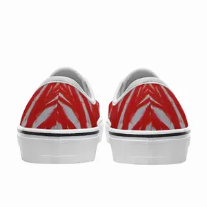 Men Red Trees Low Top Shoes (Foam)