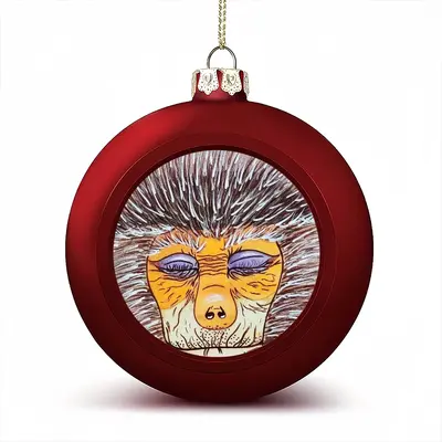 Monkey - Watercolor Animals Wild Interior Decor Gift Ideas Design Asian Christmas Ball (Small)